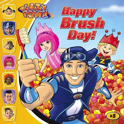 Lazy Town Cartoon In English